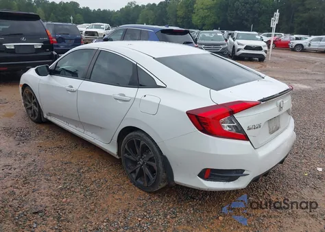 2021 Honda Civic Sport from USA, damaged, VIN 2HGFC2F83MH539368